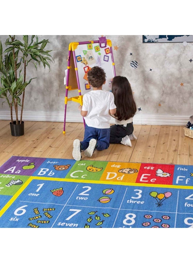 Baby Play Mats,Area Rug For Kid,Non Slip Kids Playroom Bedroom Boys,Kids Carpet Playmat Rug,Multi Color Activity Centerpiece Mat,Baby Mat Toddler - Image 2