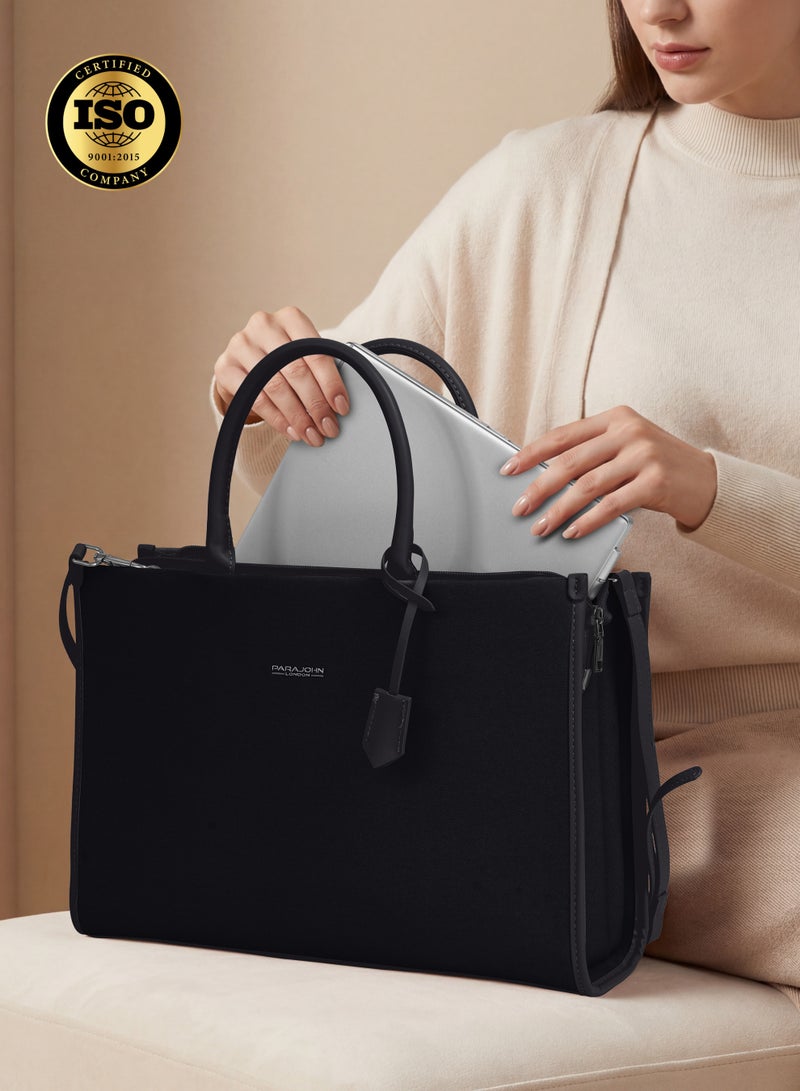 بارا جون حقيبة باراجون لندن نسائية أنيقة للابتوب مقاس . بوصة - Image 5