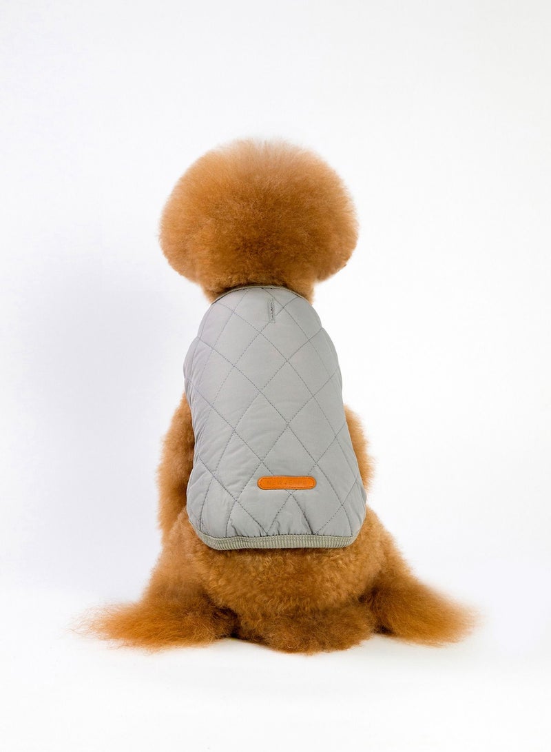 Loquat Pet clothes with thick coats Grey - Image 3