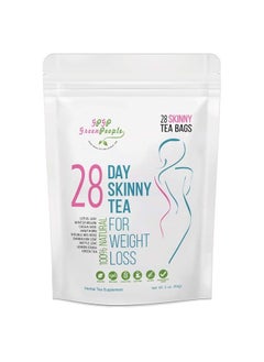 Detox Tea Diet Tea for Body Cleanse - 28 Day Weight Loss Tea for Women, Natural Ingredients, GPGP GreenPeople Skinny fit Tea for Slim, Belly Fat (28days)