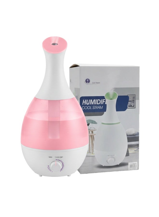 Essential Oil Diffuser 2.6L , Cool Mist Dispenser and Humidifier, Ultra Quiet, Colored Light, Automatic Shut Off, Long Lasting , Stylish Wooden Design for Home and Office - Image 2