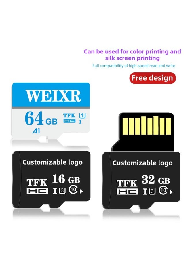 8G Memory Card 16GTF Card 128G Camera 64G Monitoring Driving Recorder 32G Mobile Phone Card 4G-Capacity:4gb Fixed Version  - Image 1