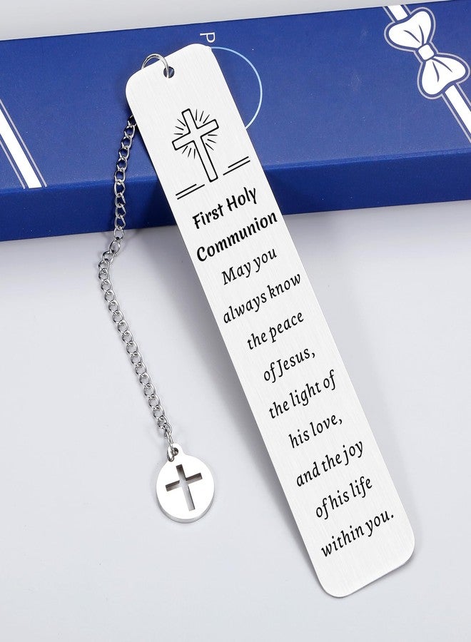 Perleddom First Communion Gifts for Girls Boys Confirmation Bookmarks Baptism Bookmark Gifts for Kids Women Catholic Stuff for Women Religious Christian Gift 1st Communion Gift Easter Basket Stuffers for Kids - Image 5