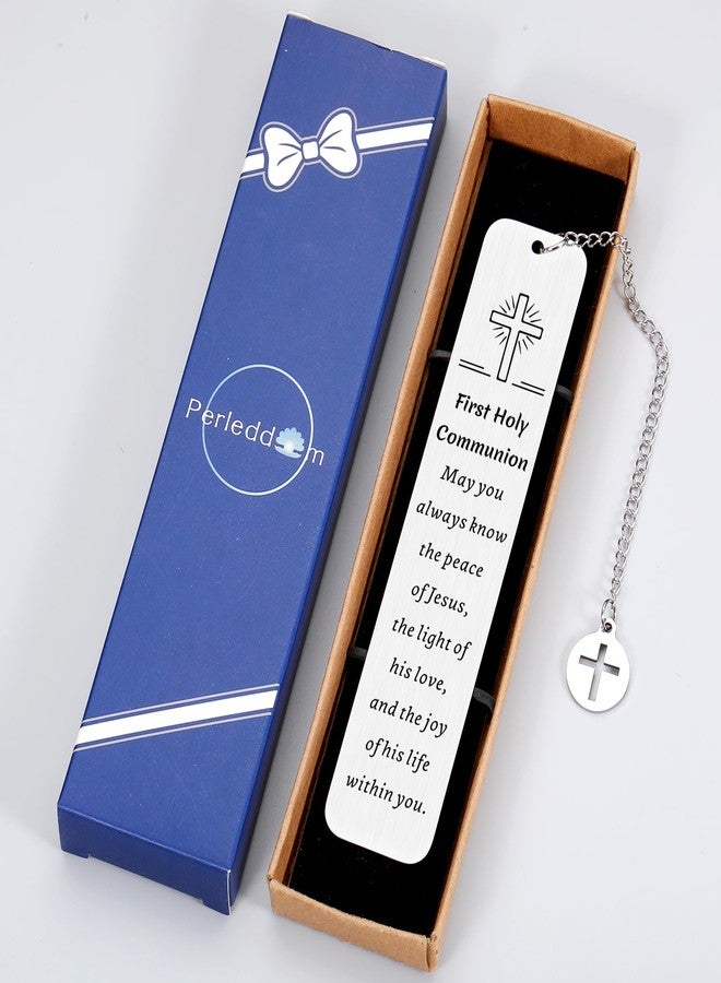 Perleddom First Communion Gifts for Girls Boys Confirmation Bookmarks Baptism Bookmark Gifts for Kids Women Catholic Stuff for Women Religious Christian Gift 1st Communion Gift Easter Basket Stuffers for Kids - Image 2