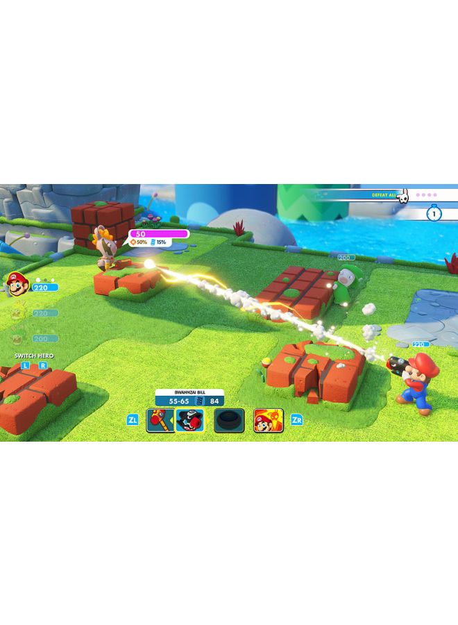 أوبيسوفت لعبة "Mario Rabbids Kingdom Battle" (إصدار عالمي) - تقمص الأدوار - nintendo_switch - Image 2
