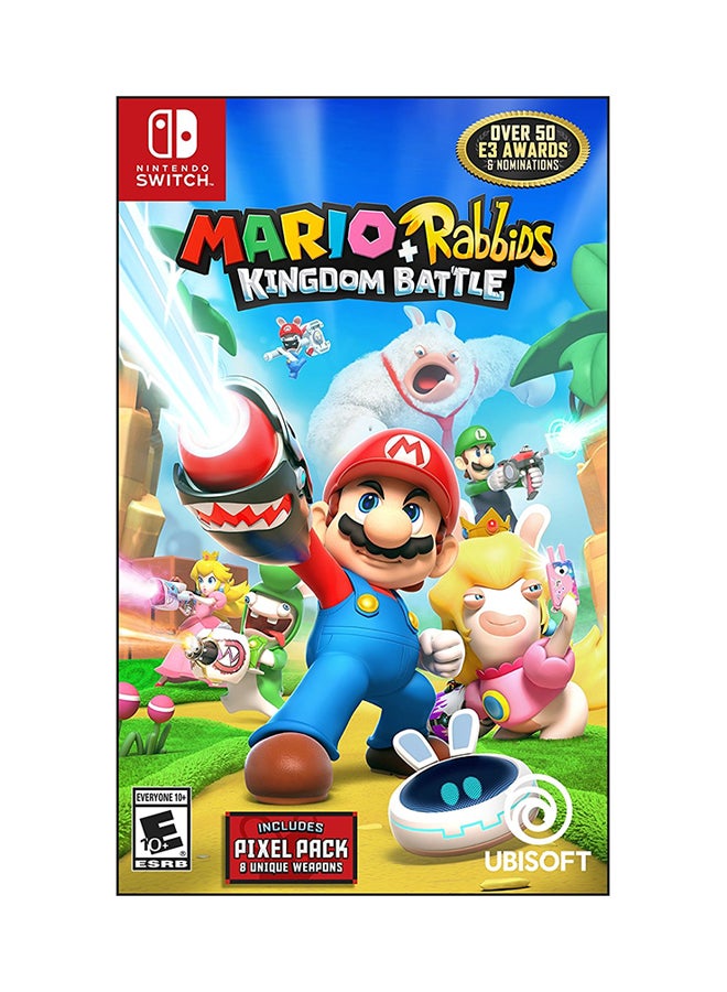أوبيسوفت لعبة "Mario Rabbids Kingdom Battle" (إصدار عالمي) - تقمص الأدوار - nintendo_switch - Image 1