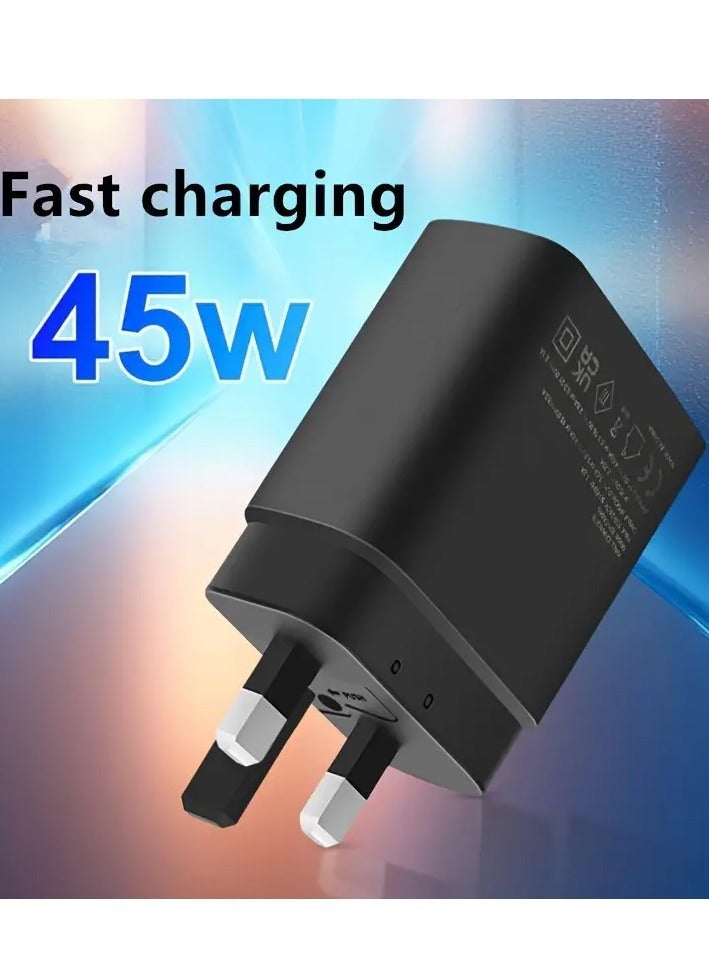 MUNTAQI 45W USB-C Super Fast Charger – PD GaN Power Adapter for Samsung Devices - Image 1