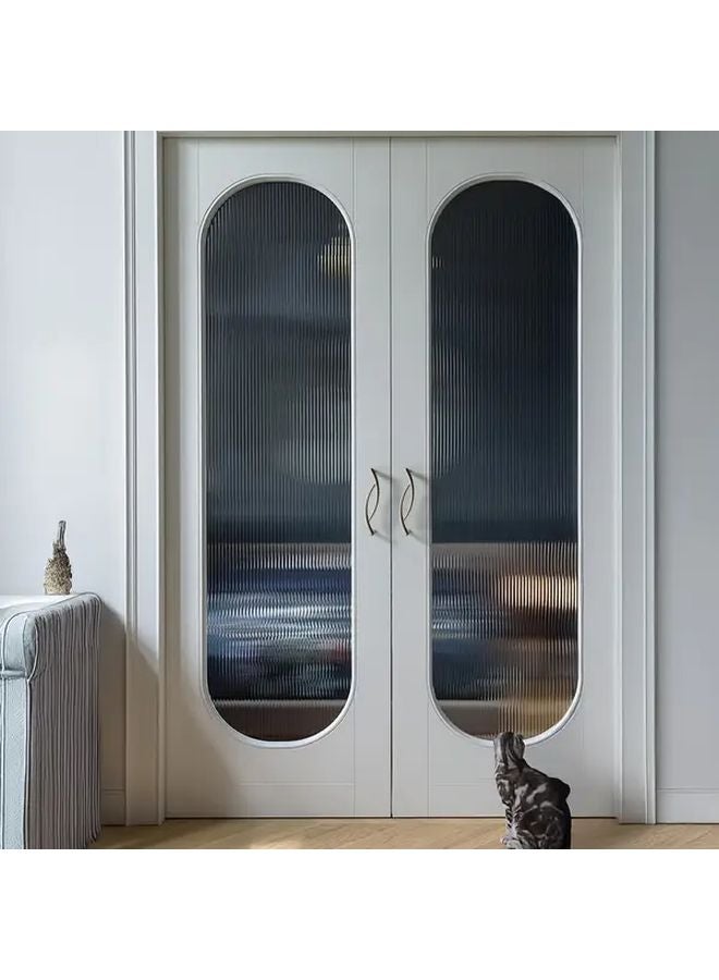 Matte Nickel Silvery Ring Shaped Cabinet Pull 128mm Pitch Row Drawer Handle - Image 2