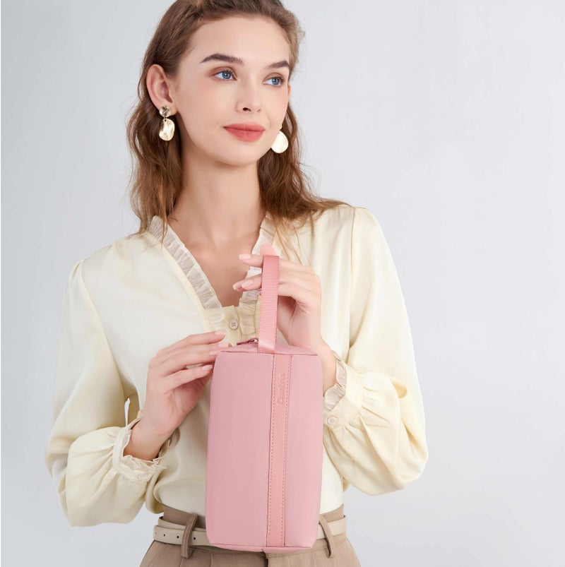 Chantria Premium Lightweight Carry All Bag for Women Water Resistant Multifunctional Clutch Bag with Multiple Pockets, CB00814, Powder - Image 2