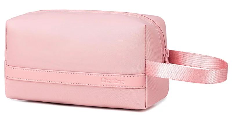 شانتريا Premium Lightweight Carry All Bag for Women Water Resistant Multifunctional Clutch Bag with Multiple Pockets, CB00814, Powder