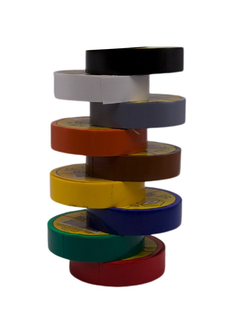 Hi-Tech Electrical Tape - 50 FT Grey (Pack of 10) - Image 3