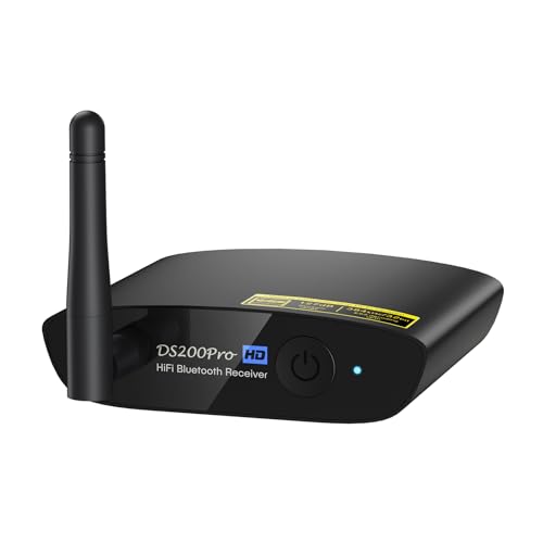 1Mii HiFi Bluetooth 5.3 Music Receiver for Home Stereo with LDAC, Bluetooth Audio Adapter with Audiophile DAC aptX HD, RCA Optical Output for AV Receiver or Stereo Amplifier - DS200Pro - Image 1