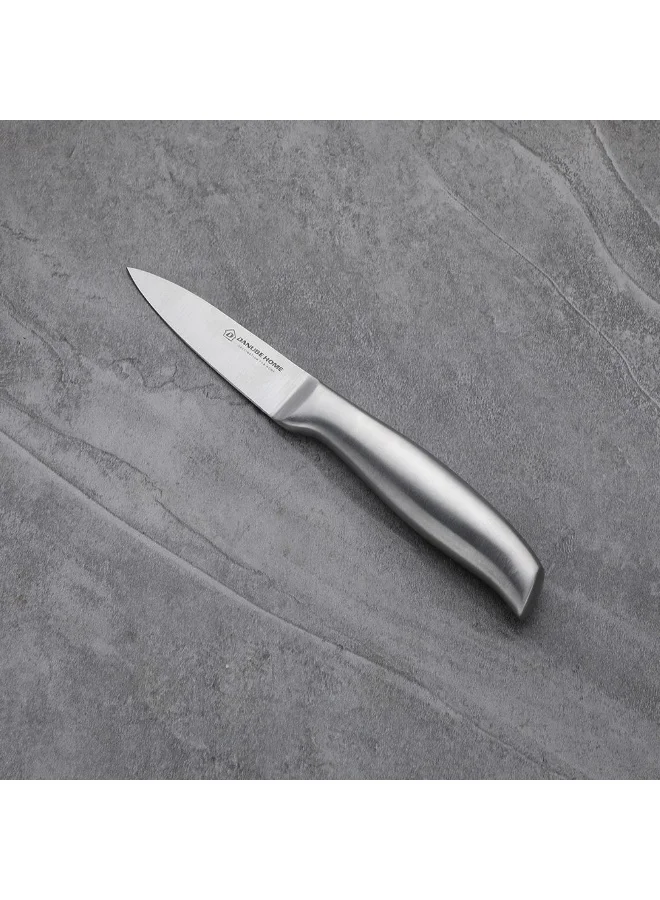 دانوب هوم Danube Home Chef'S Delight Celina 3.5 Inch Paring Knife Precision Cutting Stainless Steel Blade Ergonomic Handle Essential Kitchen Tool For Fruits And Vegetables Silver