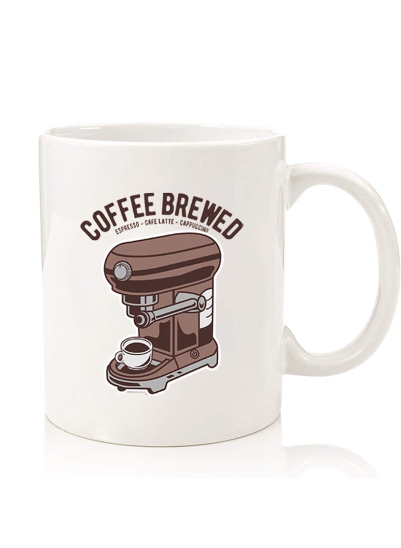 Theodor Premium Quality Two Sided Printed Coffee Mug Tea Cup For Home Office, Kids Men Women Coffee Brewed - Image 1