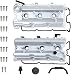 MILIPARTS Upgrade Aluminum Engine Valve Cover Set wGaskets Compatible with 20032008 Nissan 350Z Infiniti G35 FX35 M35 VQ35DE 35L V6 Replaces Parts 13264AM600 13264AM610 Silver - Image 2
