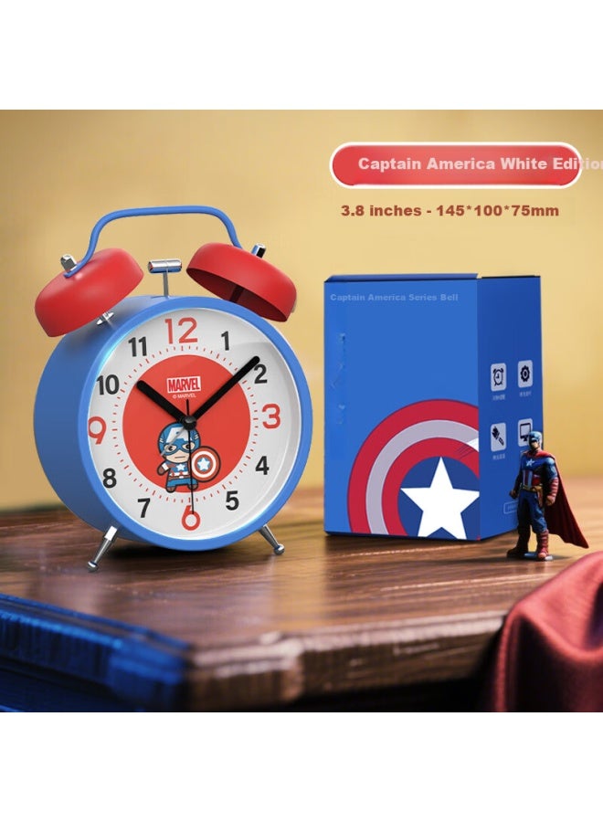 Timess Marvel Collaboration Alarm Clock, 2025 New Model, Powerful Awakening Bell, Loud Volume, Student-specific Wake-up Device, Desktop Bedroom Bedside Small Alarm Clock - Image 1