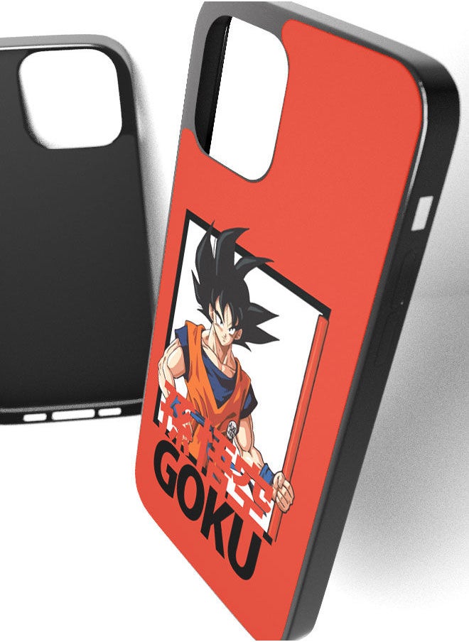 LIT - iPhone 13 Pro Case Dragon Ball Z Goku Japanese art iPhone 13 Pro Cover - Image 1