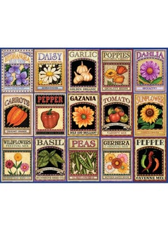 Springbok Springbok Puzzles - Garden Goodness - 1000 Piece Jigsaw Puzzle - Large 30 Inches by 24 Inches Puzzle - Made in USA - Unique Cut Interlocking Pieces  - Image 1
