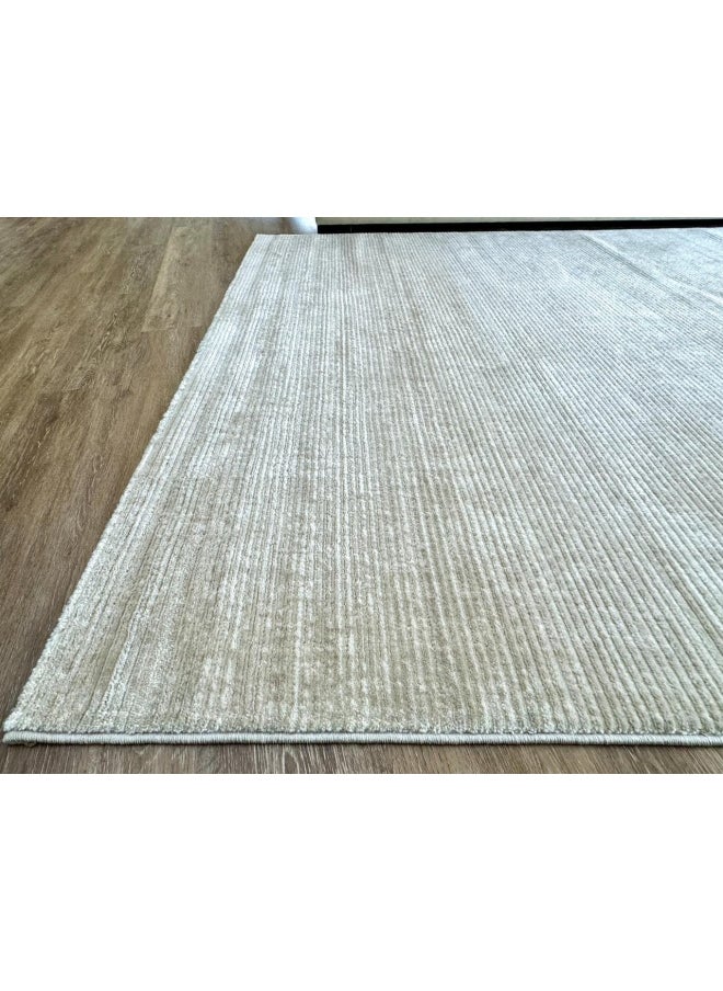 Prodigi Rug Medium Pile Runner 80 X 150 Cm 2.6 X 4.9 Ft - Dark Beige