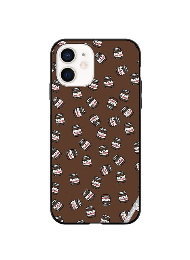 VR CREATIVE Protective Case Cover For Apple iPhone 12 mini Nutella Design Multicolour - Image 1