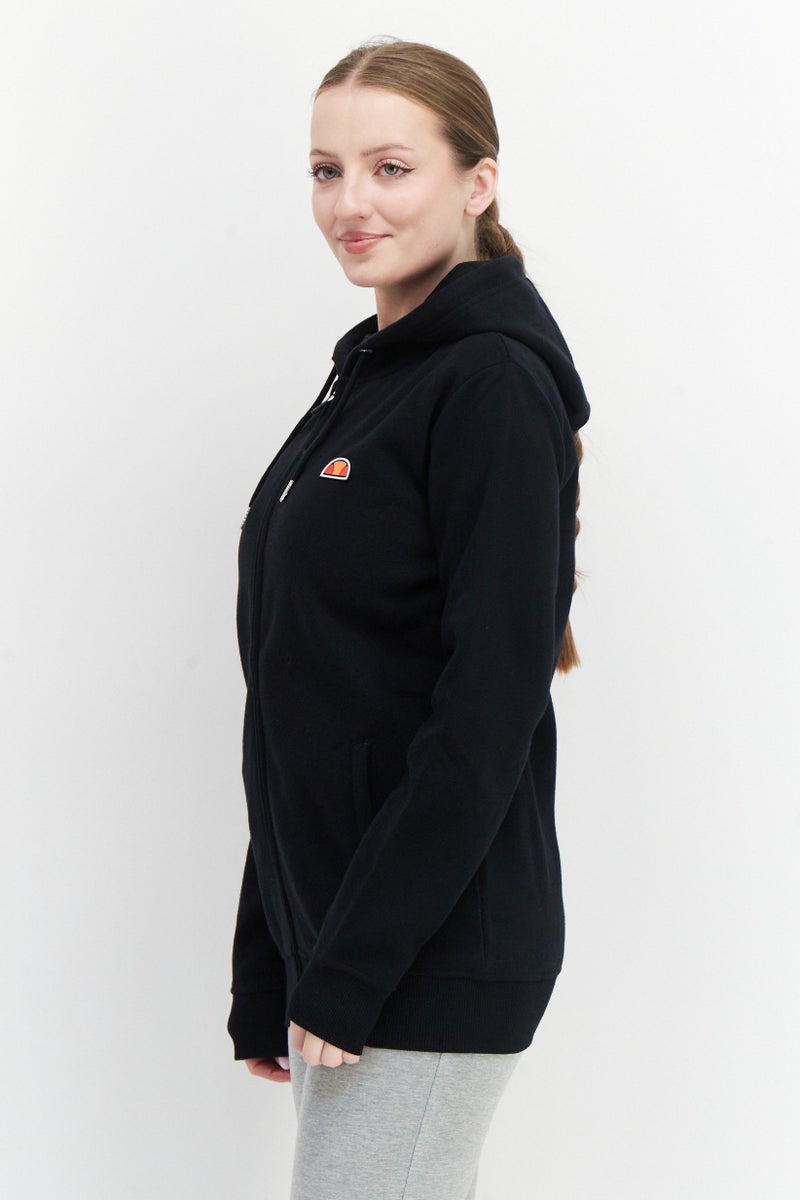 Ellesse Women Sportswear Fit Long Sleeves Training Hoodie, Black - Image 3