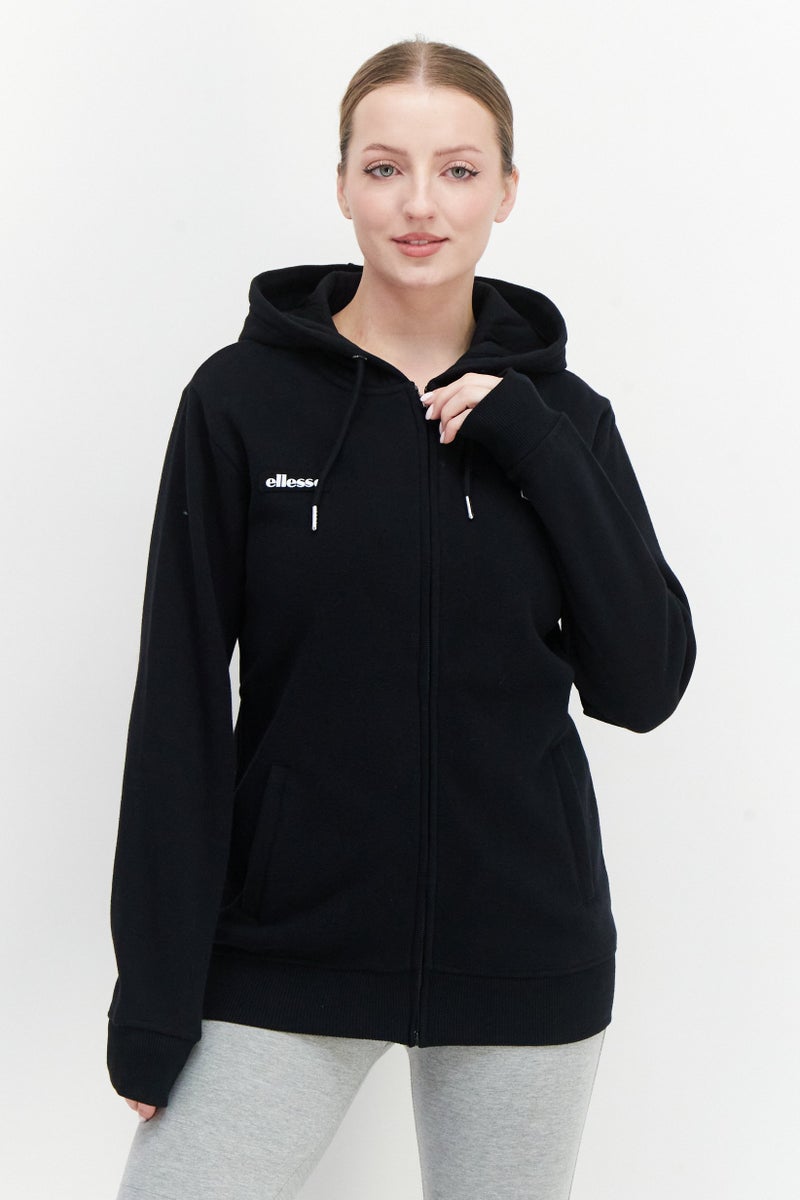 Ellesse Women Sportswear Fit Long Sleeves Training Hoodie, Black - Image 1