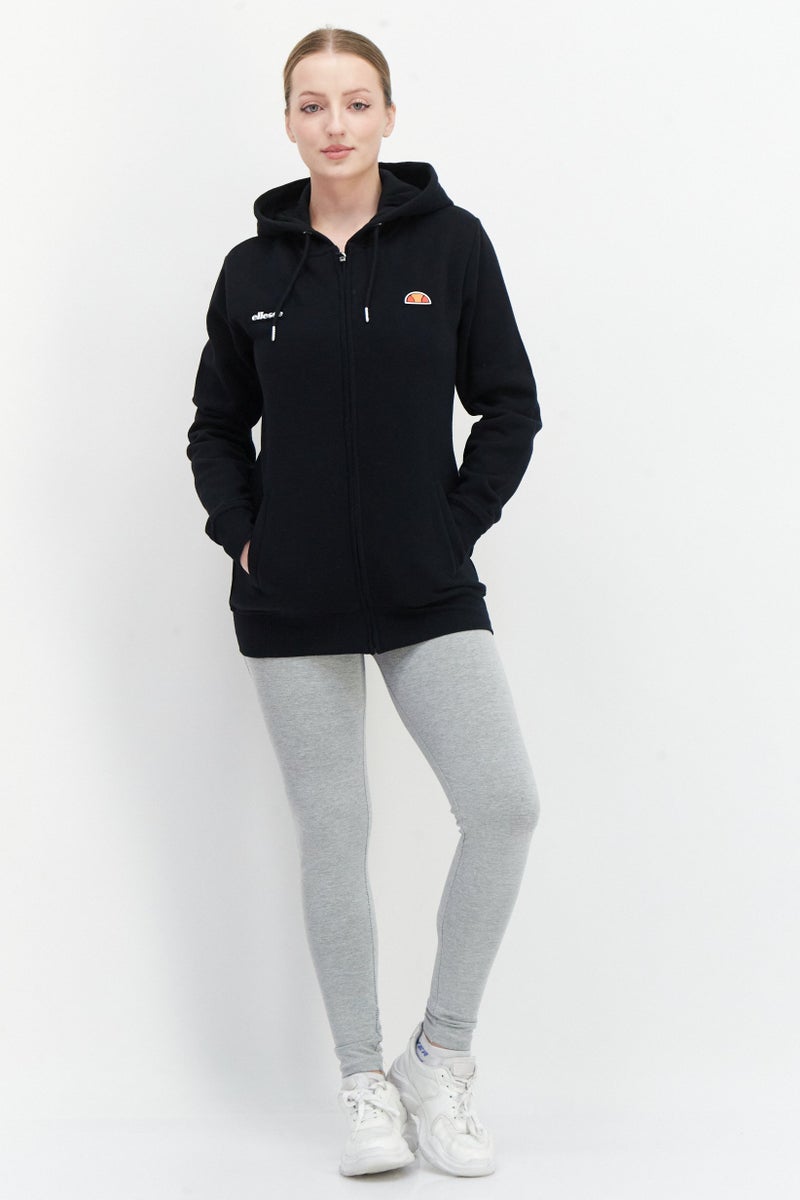 Ellesse Women Sportswear Fit Long Sleeves Training Hoodie, Black - Image 2
