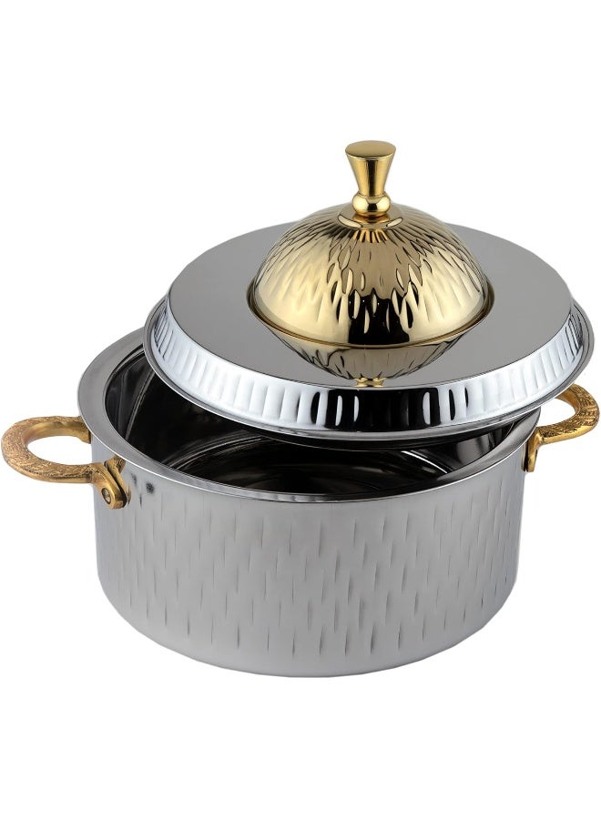 السيف  وعاء حفظ الطعام هانيا من الستانلس ستيل فضى 2.5 لتر - Image 3