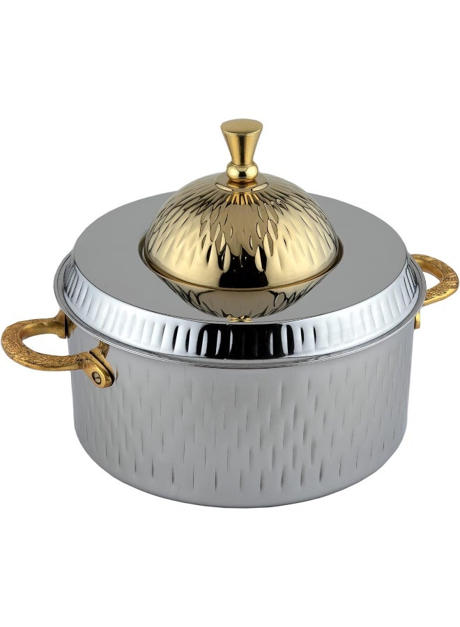 السيف  وعاء حفظ الطعام هانيا من الستانلس ستيل فضى 2.5 لتر - Image 2