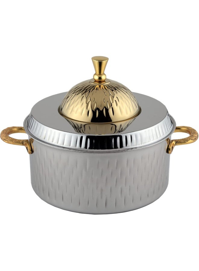 السيف  وعاء حفظ الطعام هانيا من الستانلس ستيل فضى 2.5 لتر - Image 1