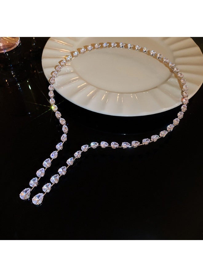 KUYING Fashionable Retro Light Luxury Personalized Necklace 