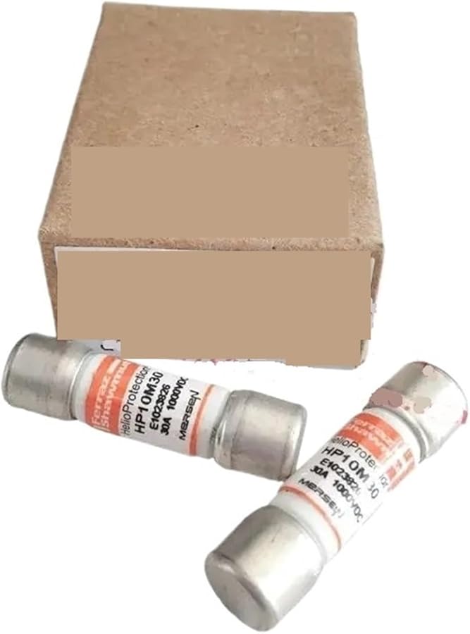 HP10M6 Silver Fuse 20A 25A 30A 1000V HP10M20 HP10M25 HP10M30 - Image 1