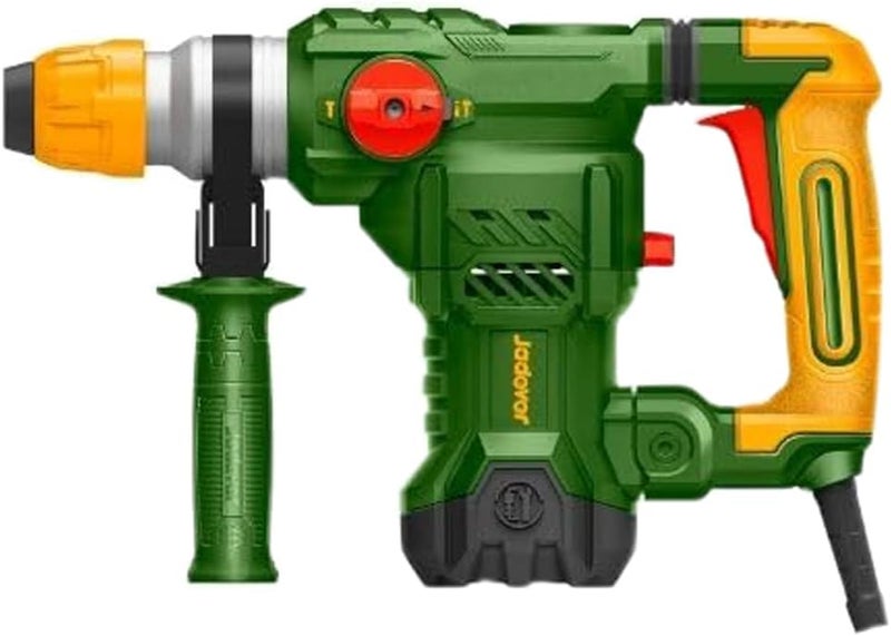 Jadever 1500W Rotary Hammer, 32 Mm Drilling Capacity