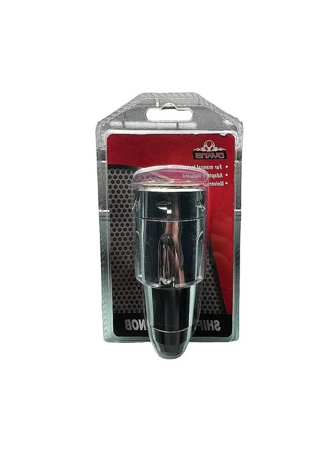 Silvery Car Shift Knob Universal Erg Design For Manual Automatic Transmissions - Image 5