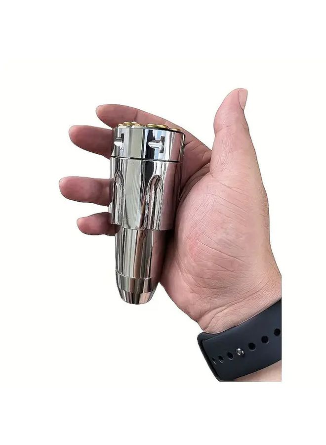 Silvery Car Shift Knob Universal Erg Design For Manual Automatic Transmissions - Image 4