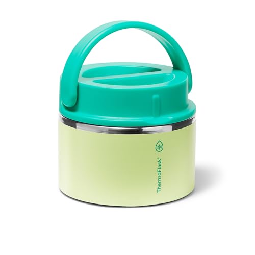 ThermoFlask Insulated Food Jar with Leakproof Lid (12 oz, Garden Party) - Stainless Steel Food Containers for Hot & Cold Meals, Lunch, Soup & Snacks - Image 2