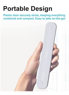 ShebSheb Carrying Case Compatible with Apple Pencil 2nd Generation and 1st Gen Pencil and Samsung Galaxy S-Pen Series, Pencil case Consists of Hard PC Shell and Soft Silicone Inner  - Image 4