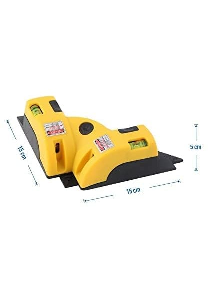 BESTDI BESTDI 90 Degree Virticale Horizontel Line ProjectionSquare Lavel Leser LvelerMesurmentPlastic Handel  - Image 2