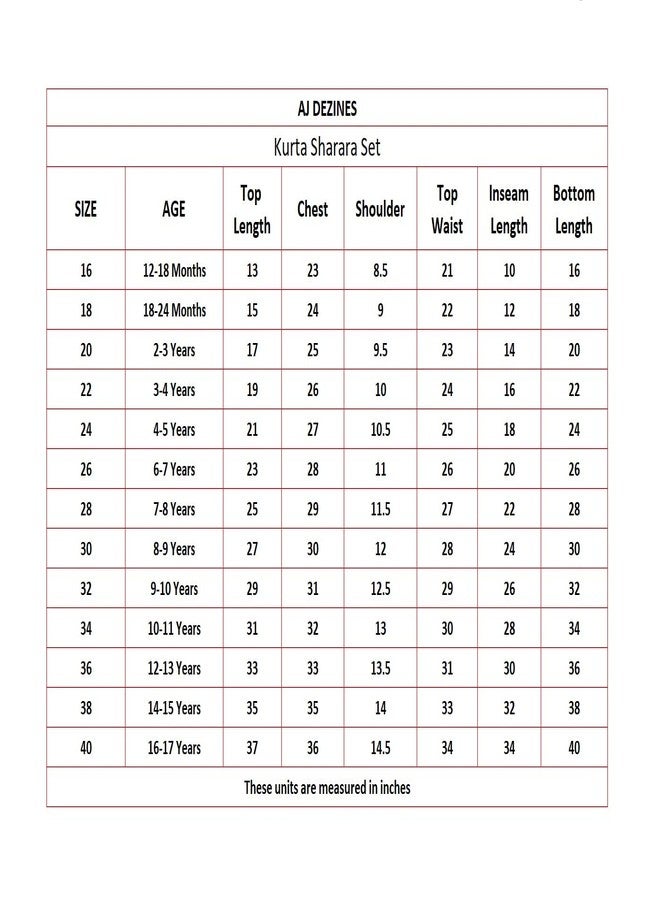 AJ DEZINES Kids Ethnic Wear Cotton Bandhani Printed Sleeveless A Line Yellow Kurta Sharara Set For Girls (G-1115-YELLOW-34) - Image 3