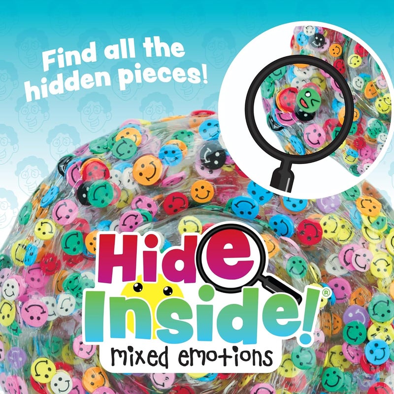Crazy Aaron's Hide Inside Putty Playset - Mixed Emotions Clear Putty with Hidden Pieces - Non-Toxic, Never Dries Out - Image 2