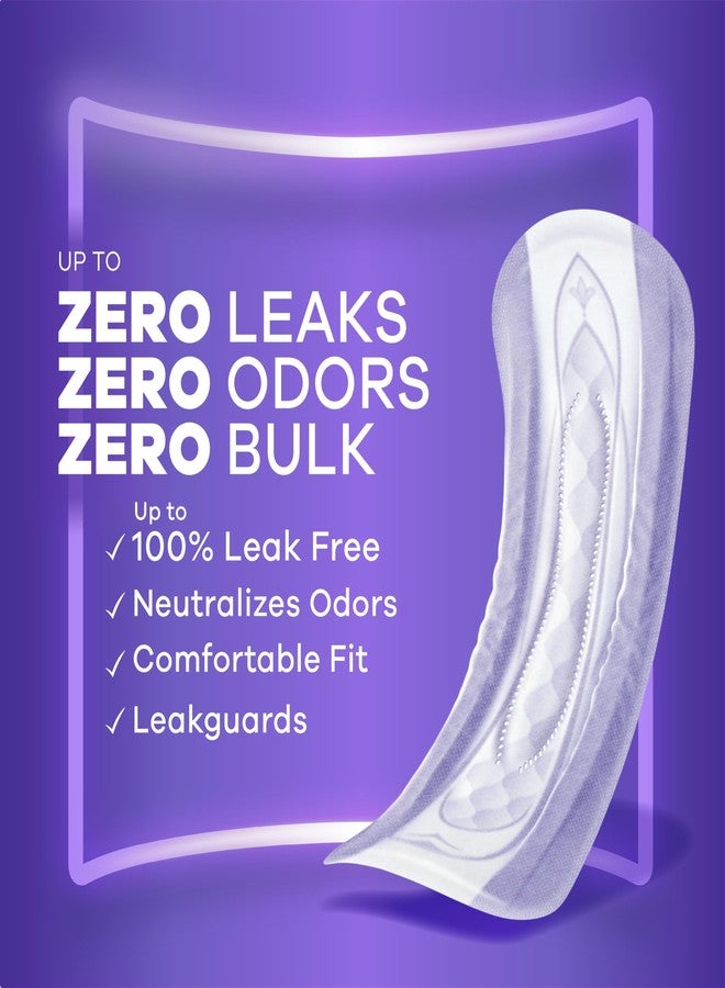 Always Discreet Incontinence Pads for Women, Moderate Absorbency, Long Length, 54 Count - Image 2