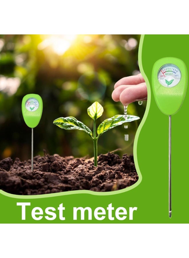 CMGTYYD. 2Pcs قياس رطوبة التربة ، أداة اختبار النباتات الحديقة ، أجهزة استشعار الرطوبة الجميلة ، مستشعر درجة الحموضة الصغيرة بدون بطارية للتربة ، لمزرعة العشب الداخلية والخارجية ، اختبار بسيط ودقيق للتربة (اختبار PH + اختبار الرطوبة) - Image 4