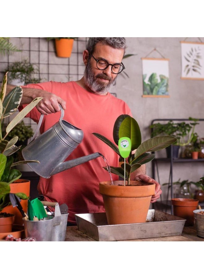 CMGTYYD. 2Pcs قياس رطوبة التربة ، أداة اختبار النباتات الحديقة ، أجهزة استشعار الرطوبة الجميلة ، مستشعر درجة الحموضة الصغيرة بدون بطارية للتربة ، لمزرعة العشب الداخلية والخارجية ، اختبار بسيط ودقيق للتربة (اختبار PH + اختبار الرطوبة) - Image 3