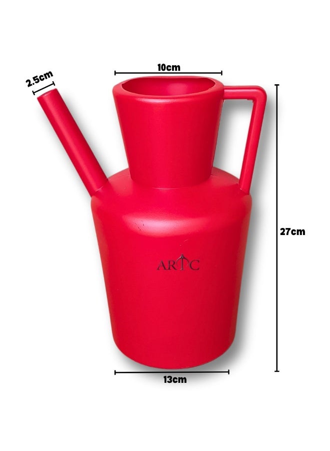 ARTC Assorted Color Single Ablution Plastic Lota And Ibrik And Washing Or Watering Jug  For Bathroom And Gardening 3L - Image 5