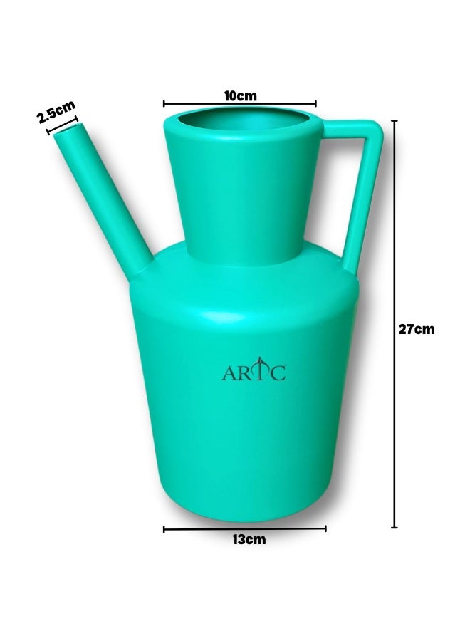 ARTC Assorted Color Single Ablution Plastic Lota And Ibrik And Washing Or Watering Jug  For Bathroom And Gardening 3L - Image 3