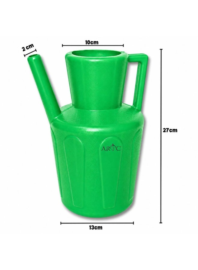ARTC Assorted Color Single Ablution Plastic Lota And Ibrik And Washing Or Watering Jug  For Bathroom And Gardening 3L - Image 3