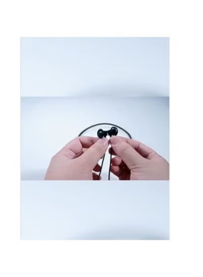 Oteeto OSP2 Wireless Bluetooth Neckband Handsfree – Magnetic In-Ear Earphones with Deep Bass Stereo Sound, Noise Reduction Microphone, Long Battery Life, Flexible Lightweight Neckband Design, Sweat-Resistant & Ideal for Music, Calls, and Workouts – Black - Image 3