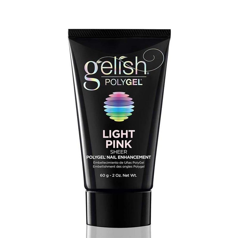 Gelish PolyGel Brand - Hybrid Nail Enhancement, Nail Tips For Acrylic Nails, Lighter, Stronger, Odor-Free, No Monomer, Fast Application, Perfect for Sculpting Nails - Light Pink, 2 oz - Image 5