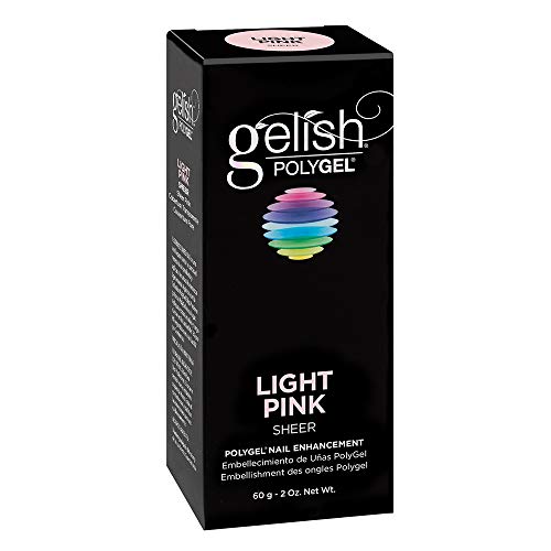 Gelish PolyGel Brand - Hybrid Nail Enhancement, Nail Tips For Acrylic Nails, Lighter, Stronger, Odor-Free, No Monomer, Fast Application, Perfect for Sculpting Nails - Light Pink, 2 oz - Image 3