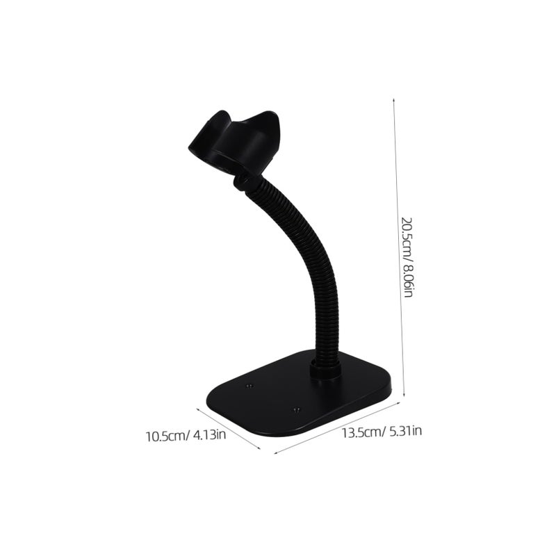 Adjustable Handheld Barcode Scanner Stand with Non Slip Base Stable Desk Holder - Image 3